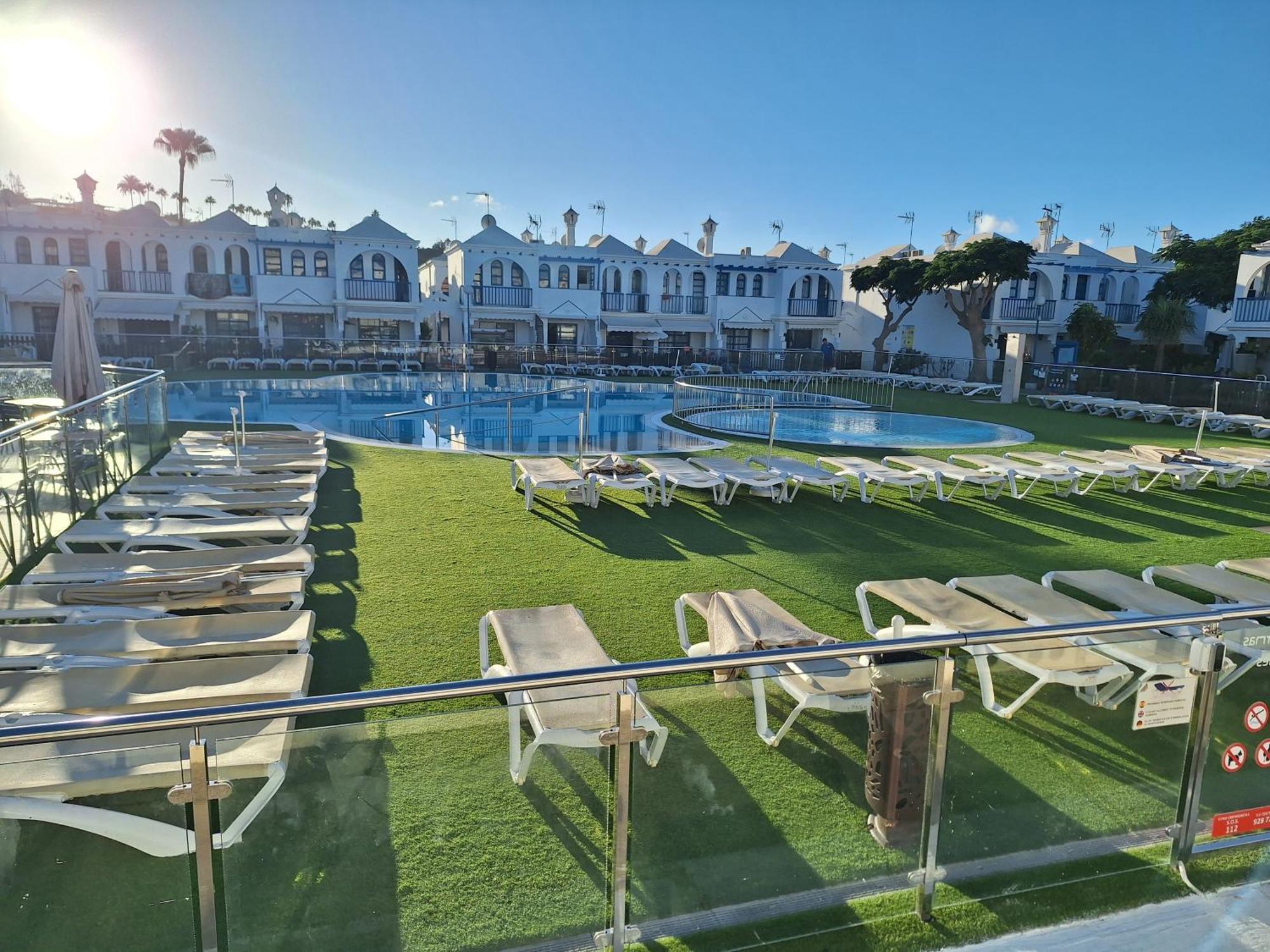Poolfront Bungalow Плайя-дель-Инглес Экстерьер фото
