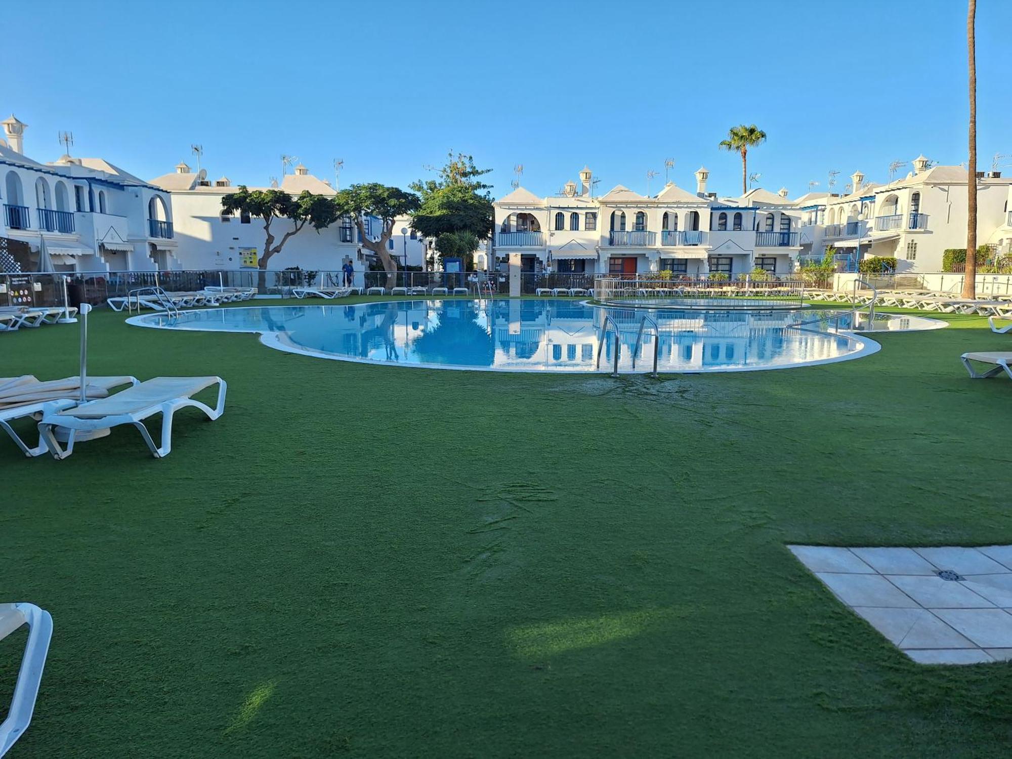 Poolfront Bungalow Плайя-дель-Инглес Экстерьер фото
